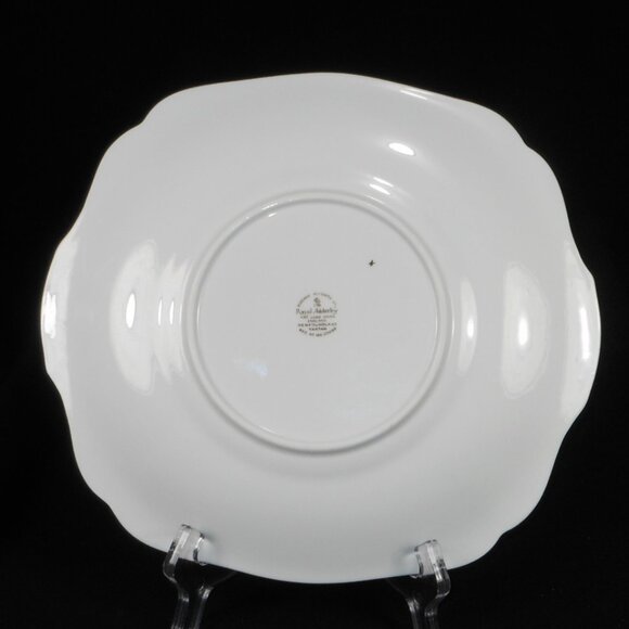 colorful cake plate. Royal Adderley New Foundland Tartan - Picture 5 of 6